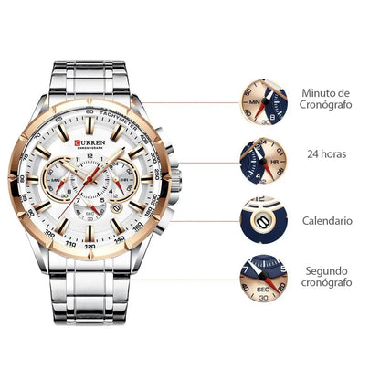 Reloj Curren Caballero Acero inoxidable Ref. 8363 - Edyem