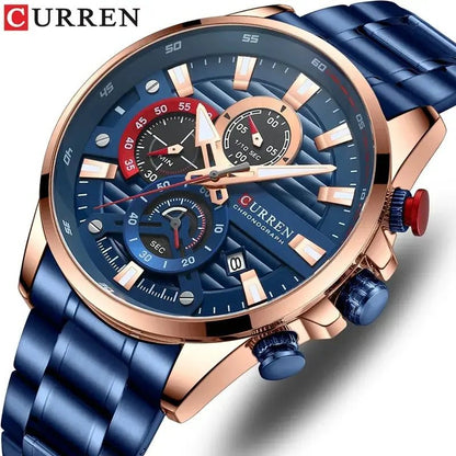 Reloj Curren Caballero Acero Inoxidable Ref. 8415 - Edyem