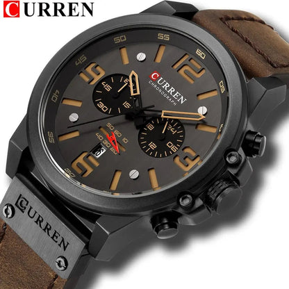 Reloj Curren Caballero Correa De Cuero Ref. 8314 - Edyem