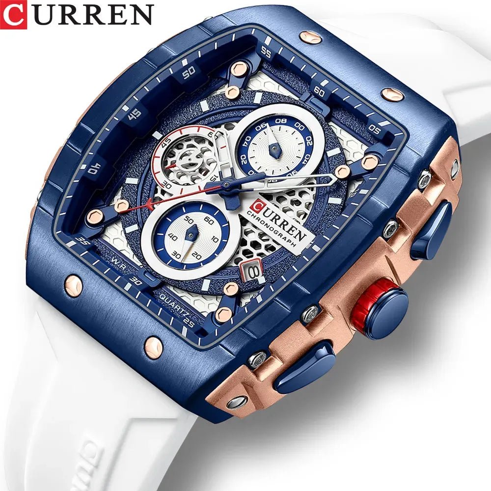 Reloj Curren Caballero Silicona crono funcion Ref. 8442 - Edyem