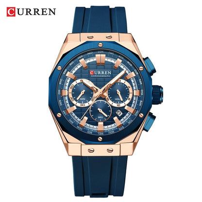 Reloj Curren Caballero Silicona crono función Ref. 8464 - Edyem