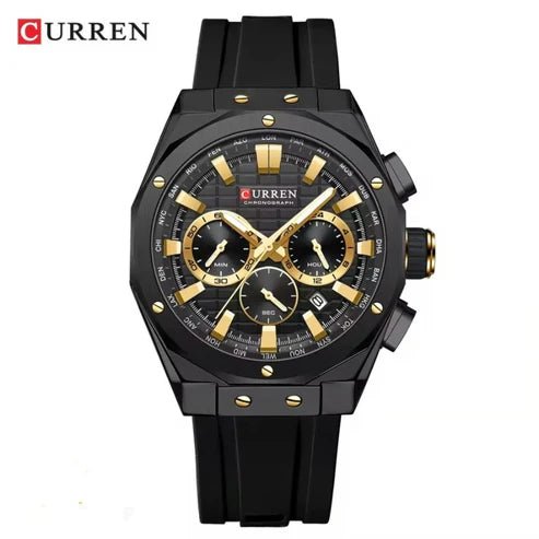 Reloj Curren Caballero Silicona crono función Ref. 8464 - Edyem