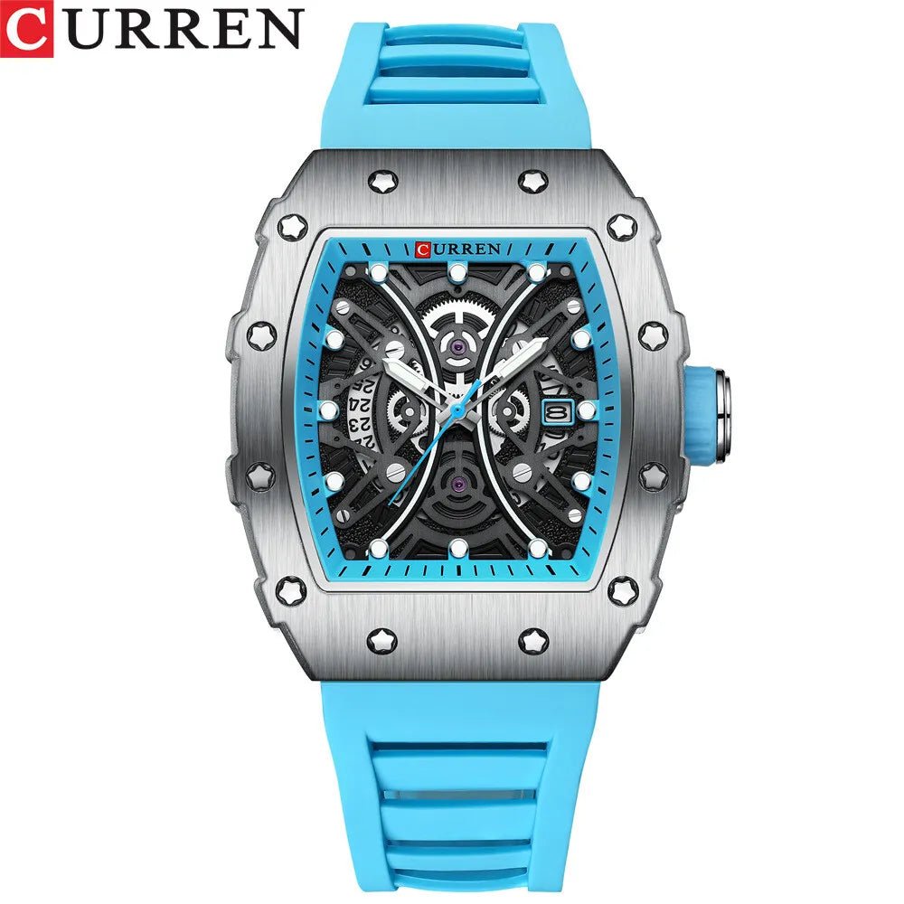 Reloj Curren Caballero Silicona Ref. 8438 - Edyem