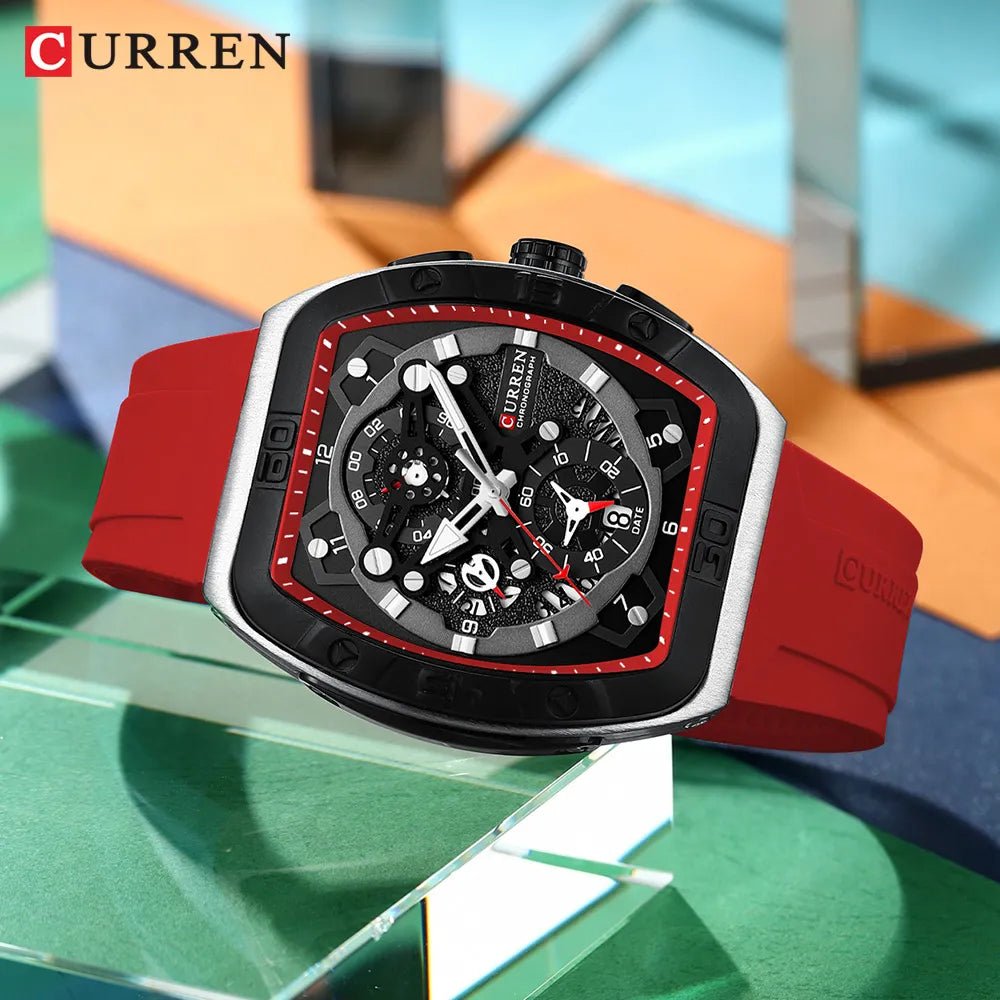 Reloj Curren Caballero Silicona Ref. 8443 - Edyem