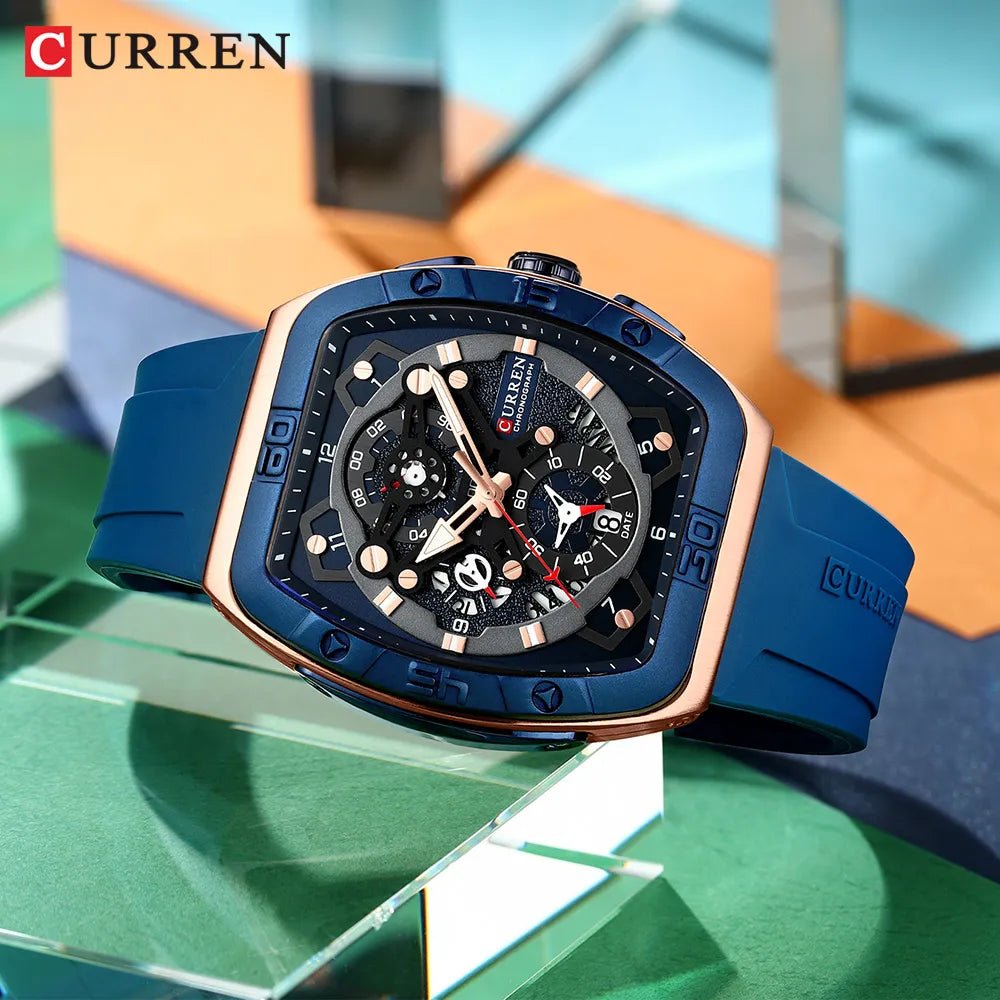 Reloj Curren Caballero Silicona Ref. 8443 - Edyem