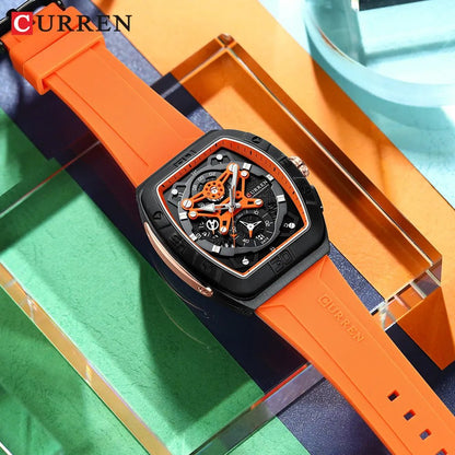 Reloj Curren Caballero Silicona Ref. 8443 - Edyem