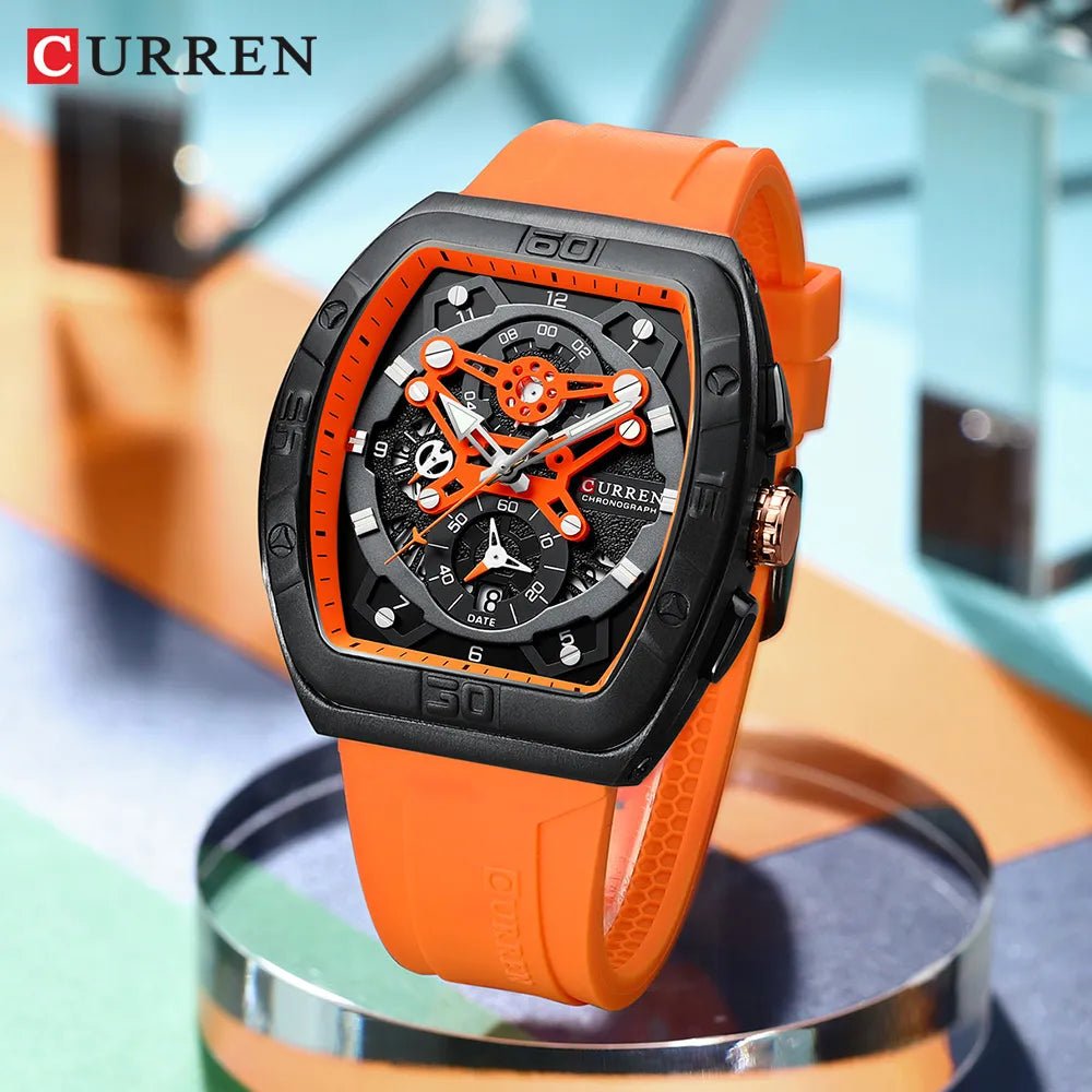 Reloj Curren Caballero Silicona Ref. 8443 - Edyem