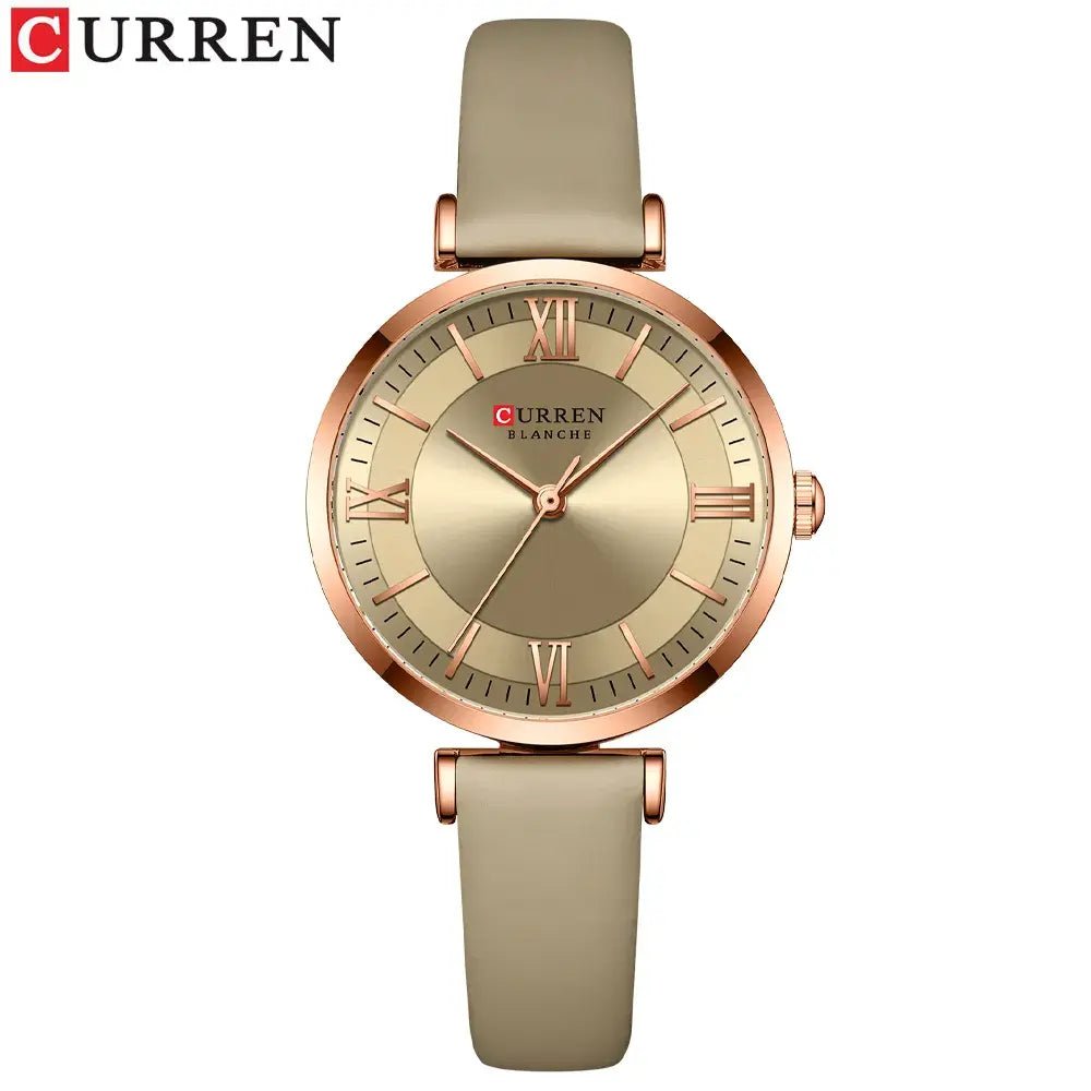 Reloj Curren Dama En Cuero Ref. 9079 - Edyem