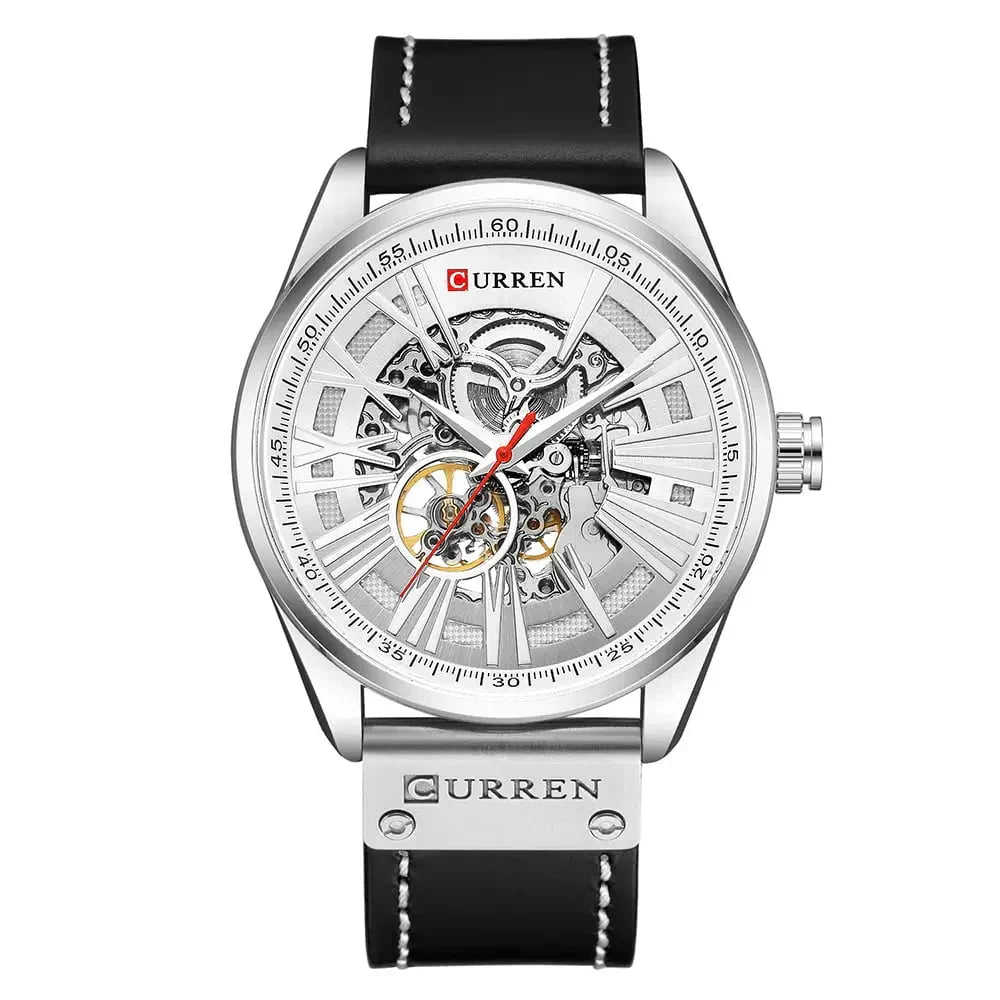 Reloj Curren Hombre Cuero Automático Ref. 8299 - Edyem